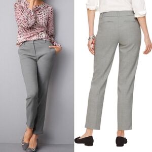 Talbots Hampshire Crepe Ankle Pant